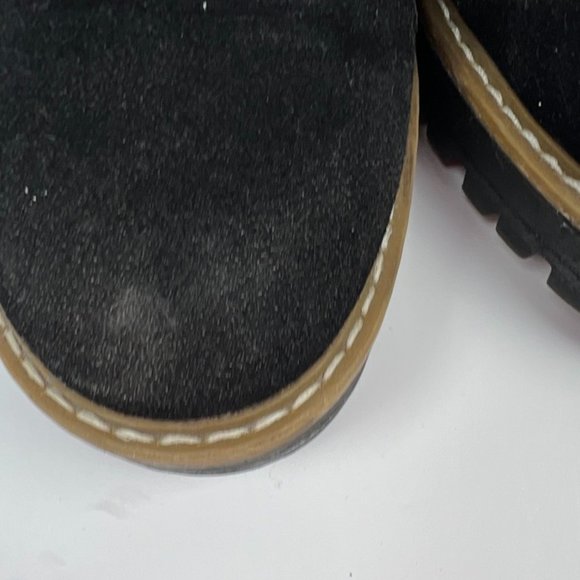 Time and Tru women’s hiker boots Sz 7.5 Suede Black - Picture 2 of 12